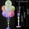 thumbnail image 3 of Soporte de Palo de Globo LED de Boda Reutilizable Kit de Soporte de Soporte de Globo Fiesta de Cumpleaños Decorativa Baby Shower Vacaciones Aniversari Sunnimix Soporte para globos, 3 of 7