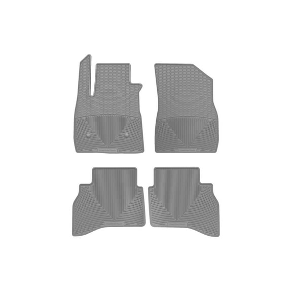 WeatherTech All-Weather Floor Mats compatible with 2021-2026 Chevrolet TrailBlazer - 1st & 2nd Row, Grey