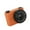Orange, variant on TAZAG multifunctional student campus camera front and rear dual camera retro mini portable digital camera pocket camera