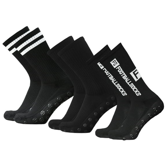 Calcetines 3 pares de calcetines de fútbol Calcetines de fútbol para hombres adultos Calcetines depo TOMSHOO Calcetines