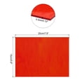 thumbnail image 2 of Unique Bargains Stained Glass Sheet Mosaic Tile 7.9 Inch x 5.9 Inch Red Stained Glass Sheets for Crafts Project, 2 of 5