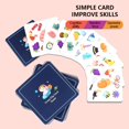 thumbnail image 4 of OUTAD Jeu de Cartes Jeu de Mémoire Éducatif Cognitif pour Enfants, 4 of 5