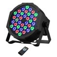 thumbnail image 1 of 36 Led Stage Lights 7 Modes 36w Remote Control Sound Activated, 1 of 5