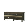 thumbnail image 4 of Lilola Home 58" Wide Dark Dusty Oak Finish TV Stand with Open Shelves and Cable Management, 4 of 5