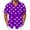 Purple, variant on Maean Valentine's Day Tops for Mens Big and Tall Short Sleeve Shirts Vacation Beach Casual Summer Tee S-5XL