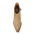 thumbnail image 5 of Sam Edelman Wilda Golden Caramel Stacked Block Heeled Pointed Toe Western Boots (Golden Caramel, 7.5), 5 of 6