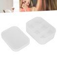 thumbnail image 4 of Caja De Almacenamiento De Escritorio, Caja De Almacenamiento Ordenada No Tóxica Insípida Limpia Para Dormitorio EOTVIA Rejilla pequeña blanca 6, 4 of 8