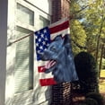 thumbnail image 2 of Carolines Treasures CK6497CHF Croatian Sheepdog Dog American Canvas House Size Outdoor-Flags, Multicolor, 2 of 4