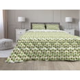 thumbnail image 1 of Avocado Comforter & Sham Bedding Set, Fruit Summer Healthy and Organic Food Themed Colorful Design, 3 pcs Duvet Set Microfiber Filling Quilt, 5 Sizes, Green Brown Pale Yellow, by Ambesonne, 1 of 4