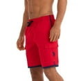 thumbnail image 2 of U.S. Polo Assn. Men's & Big Men's Logo Cargo Swim Trunks with UPF50+, 10" Inseam, Sizes S-3XL, 2 of 5