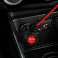 thumbnail image 2 of Shisuyan Car Cigarette Lighter Splitter Auto Cigarette Lighter Extension Cord Cigarette Lighter Socket Power Supply Adapter 1 To 2, 2 of 8