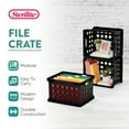 thumbnail image 3 of Sterilite Stackable Sturdy Storage Crate Organizer Bins w/ Handles, 6 Pack, 3 of 8
