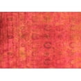 thumbnail image 1 of Ahgly Company Indoor Rectangle Oriental Orange Industrial Area Rugs, 7' x 9', 1 of 4