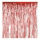 thumbnail image 1 of Decoración de fondo de fiesta de 2 paquetes, cortinas de flecos de papel de aluminio de 1mx2m para decoración de fondo de fiestas, Navidad, bodas, cumpleaños, cabina fotográfica, roja, 1 of 6