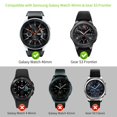 thumbnail image 3 of [Paquete De 6] Funda Protectora Compatible Con Samsung Galaxy Watch 46 Mm Y Gear S3 Frontier (No Apto Para Galaxy Watch 4 Classic 46 Mm) Cubierta Suave Chapada En Tpu Parachoques Accesorios Para Reloj, 3 of 5