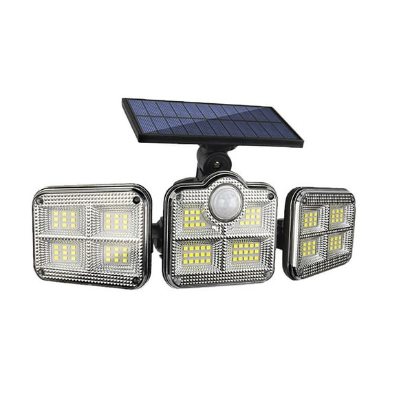 Clearance,Outdoor Lights For Patio,Solar Lights Outdoor With Motion Sensor 3 Heads Security Lights Solar Powered 280 LED Light Motion Detected For Garage Yard Entryways Patio IP65