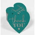 thumbnail image 2 of Inkdotpot Rose Gold Foil Paper Hang Tags Thank You Bridal Shower-Baby Shower-Retirement-Wedding-Birthday Favor Tags 100 Pieces, 2 of 8