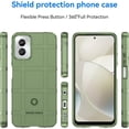 thumbnail image 2 of Slim Case for Motorola Moto G Power 5G (2024), [Rugged Shield Series] Military Grade Shockproof [Drop-Tested] and Camera Lens Protection Cover Case for Motorola Moto G Power 5G (2024) HD-Green, 2 of 8