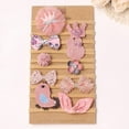 thumbnail image 3 of Paquete de 10 diademas para bebé D, talla única, diadema para niña, banda para el pelo, lazo, diademas, accesorios, turbante para niña y niño, 3 of 5