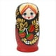 thumbnail image 1 of 5 Uds. Muñecas Matryoshka, Muñecas Anidadas Hechas una Mano, Lindas Muñecas Rusas de Madera, Muñecas Anidadas DIY con Flores del Noreste, Lindas Muñecas Anidadas, 1 of 5