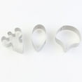 thumbnail image 4 of AMERTEER 4Pcs Dinosaur Cutting Die Stainless Steel Cutters Bread Making Baking Mould Fondant Refreshment Mold Biscuit Craft DIY, 4 of 8