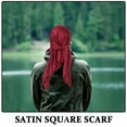 thumbnail image 6 of PBPBOX Satin Scarf Dark Red 1Pcs Lightweight Turban Accessories for Women Various Occasions, 6 of 6
