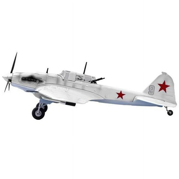 Ilyushin IL-2 Shturmovik Aircraft White "Battle of Stalingrad" (1942) Soviet Air Force 1/72 Diecast Model Airplane by Legion