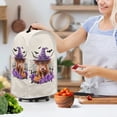 thumbnail image 3 of HELLHERO Witch Hat Cow Elastic 15.94"H x 9.45"L x 7.28"W Kitchen Accessories Stylish Polyester Kitchen Blender Dust Cover, 3 of 6