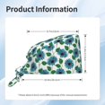thumbnail image 6 of Kdxio Blue Sunflowers Pattern Turban Hat for Women Men Comfortable Adjustable Cleaning Working Cap with Sweatband, 6 of 8