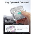 thumbnail image 4 of Funda para AirPods Pro ESR Cyber Series, color gris plateado, 4 of 9