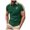 Green, variant on FUZHIQ Men's Polo Shirts Short Sleeve Color Block Horse Embroidery Casual Golf Polo Breathable Lightweight Business Daily Wear Fashion Collared Tops,L