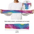 thumbnail image 6 of ALAZA Rainbow Illustration UV Sun Protection Arm Sleeves UPF 50+ Compression Cooling Sleeve 1 Pair, 6 of 7