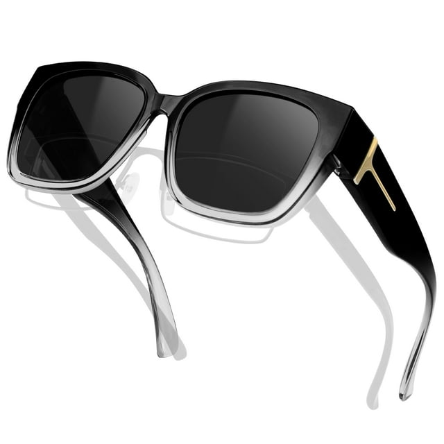 Gafas de Sol KANASTAL Polarizadas UV400 para Usar Sobre Anteojos para Mujeres/Hombres