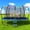 Blue, variant on Gardwin Outdoor Trampoline 10FT/12FT/14FT Round Jumping Trampoline with Enclosure Net and Ladder,Recreational Backyard Trampolines Anti-Rust for Kids Birthday Gift