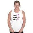 thumbnail image 5 of We Can Beat Breast Cancer Awareness Tank Top Tee Shirt Women Brisco Brands M, 5 of 6