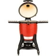 thumbnail image 3 of Classic Joe™ III 18-inch Charcoal Grill in Red with Cart, Side Shelves, Grill Gripper, and Ash Tool, 3 of 6