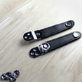 thumbnail image 4 of PTOOTP 2Pcs Elegant Rectangular Accordion Buckle Straps Stable Performance for Concerts and Rehearsals 12.2x0.9x0.4in, 4 of 8