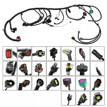4C3Z-12B637-CA Engine Wiring Harness For 2004 Ford Super Duty F250-F550 6.0L