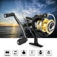 thumbnail image 4 of Paullice Rueda giratoria - 7.1: 1 Carrete de Pesca Carrete de Alambre Señuelo de balancín Dual Rueda de Pescado giratoria(BR3000), 4 of 5