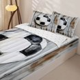 thumbnail image 3 of Homewish Rustic Farmhouse Cabin Zipper Twin Comforter Sets with Fitted Sheet and 2 Pillowcases,Kids Soccer Sport Ball Games Zipper Bedding Set For Football Boys,Reversible,4 Pieces, 3 of 7