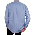 thumbnail image 3 of Men's Irish Grandfather Shirt - Vintage Blue - XL, 3 of 5