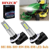 IHNZCB for Deere 2025r 2026r 2305 2320 2520 2720 3032e Pn Axe16948 Tractor / Lawn Mower LED Headlights Bulb High Low Beam 881 889 White,Y13
