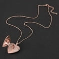 thumbnail image 2 of Stainless Steel Heart Shaped Locket Style Statement Party Wedding Promise Anniversary Pendant Necklace, 2 of 4