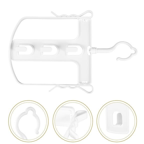 UPOUART Heavy Duty Hoodie Hanger White PP Sturdy Practical Anti-Slip 2Pcs