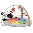 thumbnail image 1 of Baby Einstein Zen's Activity Milestones Plush Gym with Wooden Bar, for Infant to Toddler, 0-12 Months, Machine Washable, 1 of 5