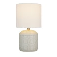 thumbnail image 4 of hometrends Light Green Glaze Ceramic Table Lamp, 4 of 7