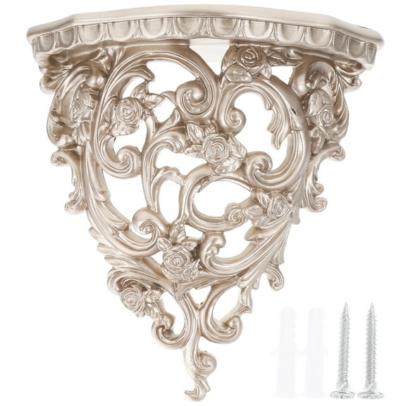 Wall Sconce Scones Shelf Hollow Carved Decoration Living Room Simple Shape