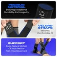 thumbnail image 3 of Special Essentials 1 Pair Ankle Brace with Ankle Strap for Men & Women: Plantar Fasciitis Relief, Ankle Support, Neuropathy Pain Relief, Achilles Tendonitis, Ankle/Foot Compression Sleeve Wrap, 3 of 7