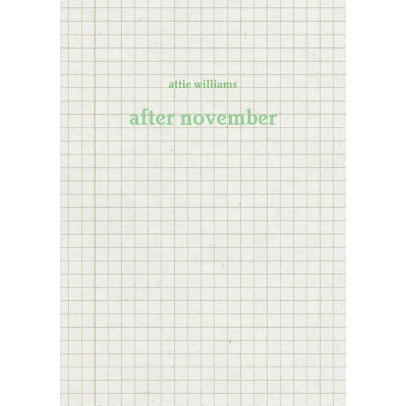 after november, (Paperback)