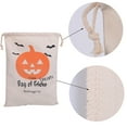 thumbnail image 4 of Aspire 6 PCS Halloween Large Drawstring Bags, Wholesale Canvas Gift Bag Storage, Halloween Decorations, 4 of 6